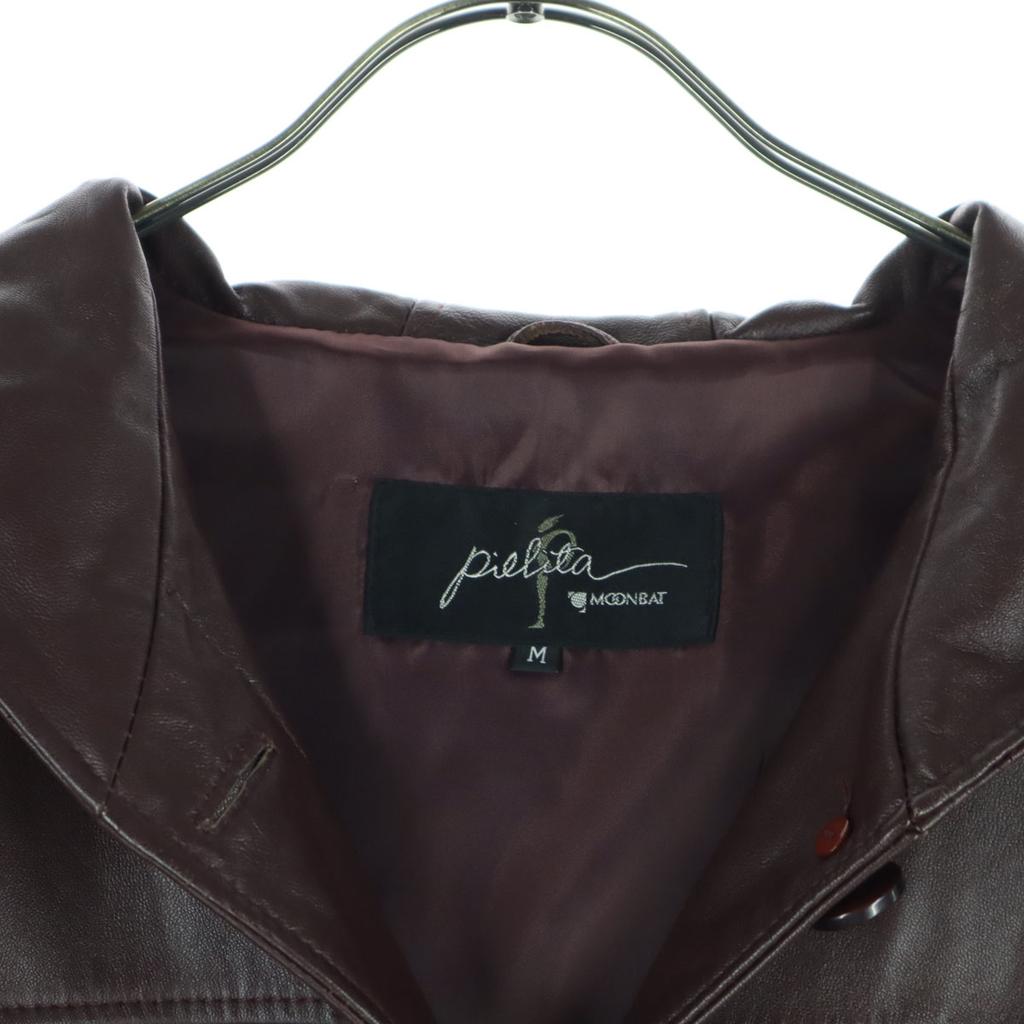 Pielita Hooded Soft leather jacket M Brown Sheep leather Women Used