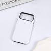 Two-in-One Frosted Coating Film Case for Apple 16 Round Edge 17P Phone
