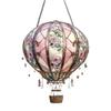 Hot Air Balloon Decoration 2D Flat Acrylic Pendant Colorful Hot Air