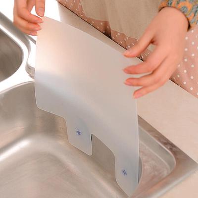 1 pz mensola a muro ventosa spruzzi d'acqua deflettore piscina bordo strumento da cucina