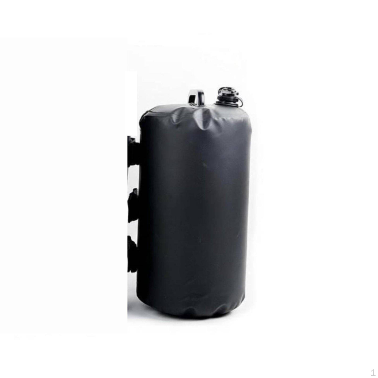 Water Weight Bag Windproof Fillable Tent Leg Leakproof Gazebo Anchor for Event чёрный