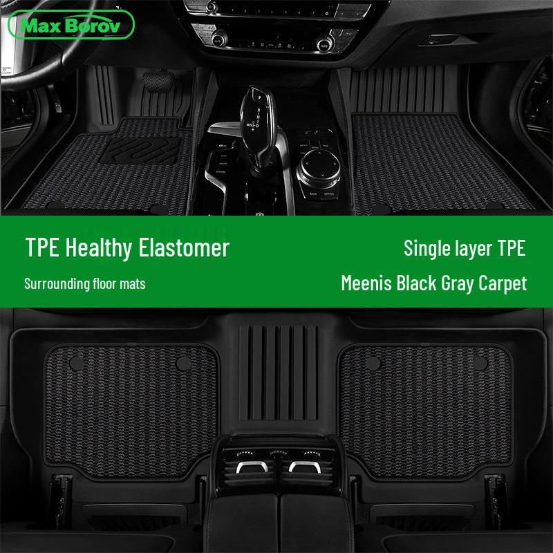 Car TPE Floor Mats for Hongqi Models: 25, H5, HS5, EQM5, HS3 PHEV, H6, HS7, H9