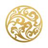 Copper Disc Purification Plate for Birds Bath Brass Tray Safe Water Cleaner Rust-Proof Metal Outdoor Pet Supplies for Tree Statue Pond Balcony