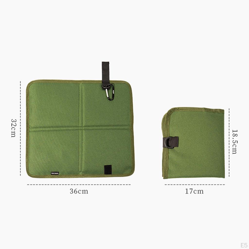 Campingmatte Oxford-Gewebe Bequem Vielseitig Geschenke Wasserdicht Sitzkissen Zubehör zum Angeln