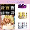 Golden King Crown For Halloween Children's Birthday Party Decorations Wholesale Crown Hat Headpiece