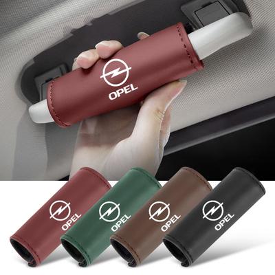 1Pcs PU Leather Roof Handle Anti-scratch Protector Case For Astra Insignia Vivaro Corsa Mokka Zafira Vectra OPC Vauxhall