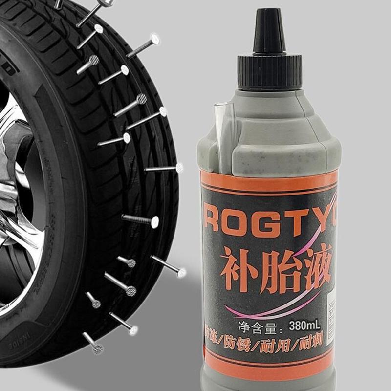 1 szt. 380 ml duży zestaw naprawczy do opon samochodowych nieniszczący szybki zestaw naprawczy do małych i średnich kół uszczelniacz do opon