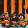 Závěsné pozadí na Halloweenskou párty Snadná instalace Fotokoutkové rekvizity Streamery Závěsy Výročí
