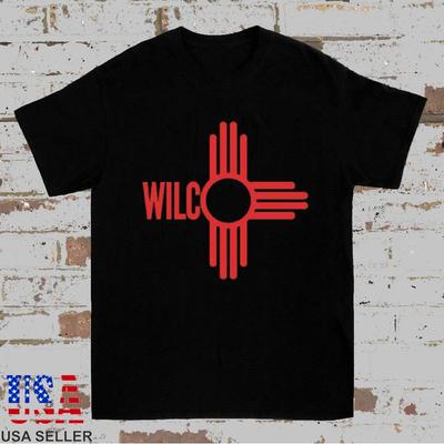 New Wilco Band Logo Cotton T Shirt Full Size S 5Xl Sn254