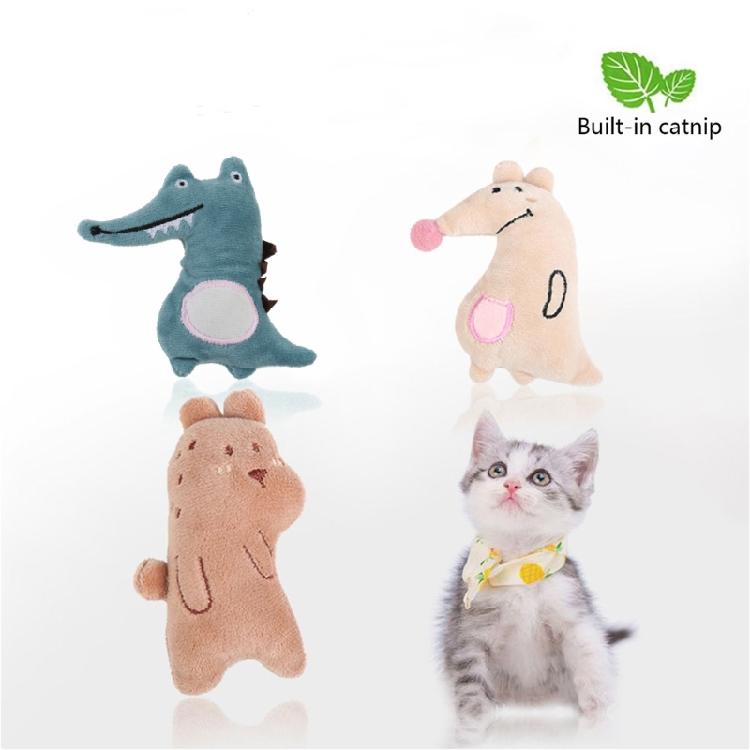 Cats Plush Toy Interactive Filled Chew Toy for Cats Kitten Cute Chew Toy
