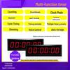 Jundingying 3-inch 6-Digit Rechargeable LED Competition Timer