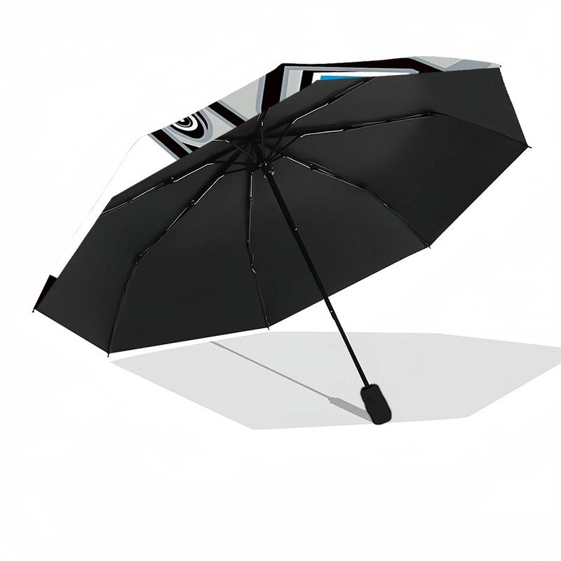 Panthers Helmet Umbrella 8-Frame for Travel, Camping, Casual Lightweight Portable Umbrella, Essential for Every Family Holidays Gift