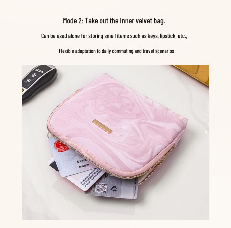 Portable Cross-Border Chinese Style Jewelry Storage Bag for Travel: Ring, Pendant, Bracelet Organizer