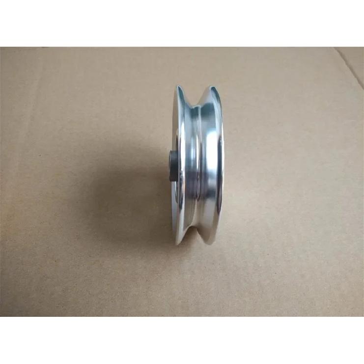 Universal Aluminium Alloy Bearing Pulley Wheel Diameter 73mm&88mm&95mm&110mm&114mm 5 Size Suitable for Transmission Equipment