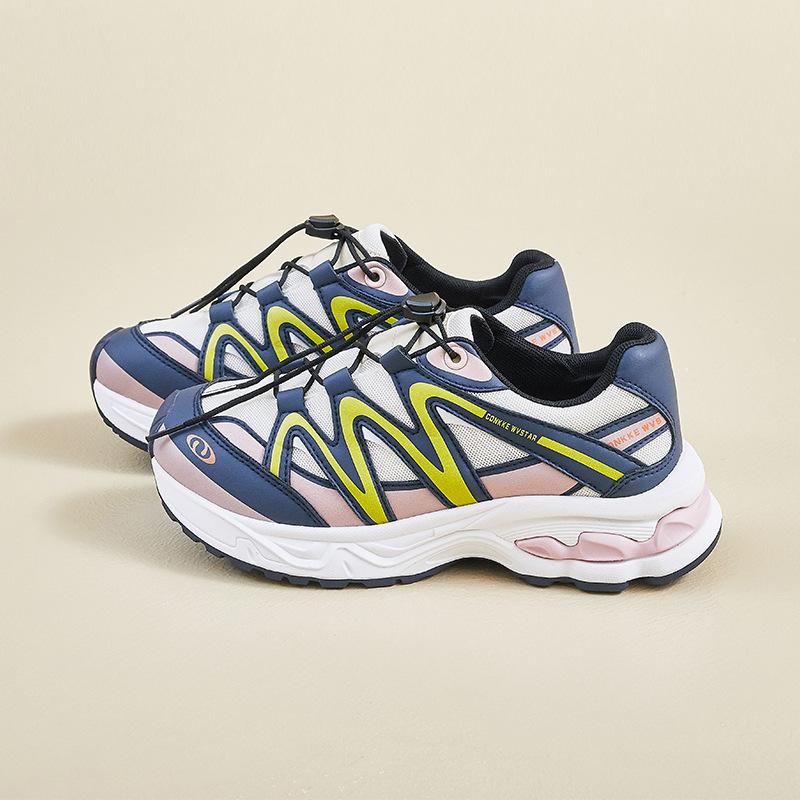 Ins New Dad Shoes Women's Autumn Student Sports Running Leisure Street Shooting Thick Sole Height Increase Y