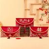 Brocade Cloth Tassel Brocade Red Envelope Spring Festival New Year Money Bag  Party Gifts