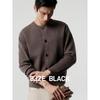 Earl Zuoer Fall/Winter Wool-Silk Blend Knit Cardigan