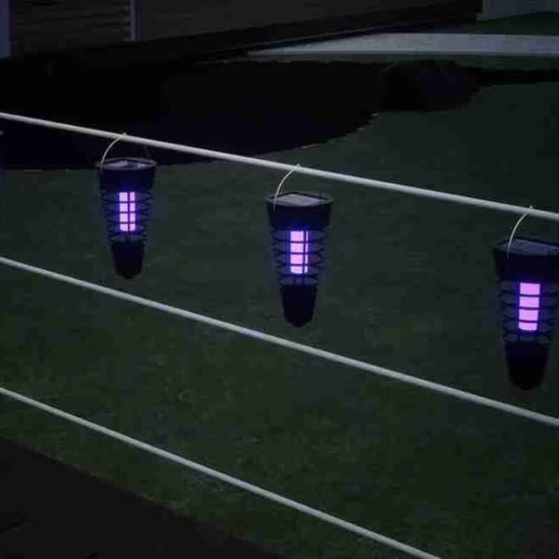 Solar Outdoor Conical Mosquito Killer Lamp (2-Pack)