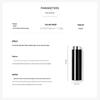 Enhanced Magnetic Cat Eye Nail Art Tool with Thickened Cylindrical Design and Black Silicone Drop-Proof Case