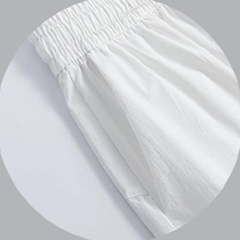 Женские модные повседневные однотонные универсальные спортивные штаны свободного кроя — фото 9