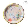 10Guests Fairy Party Disposable Tableware Butterfly Princess Plates Cups Napkins Girls Happy Spirit Theme Birthday Party Decor