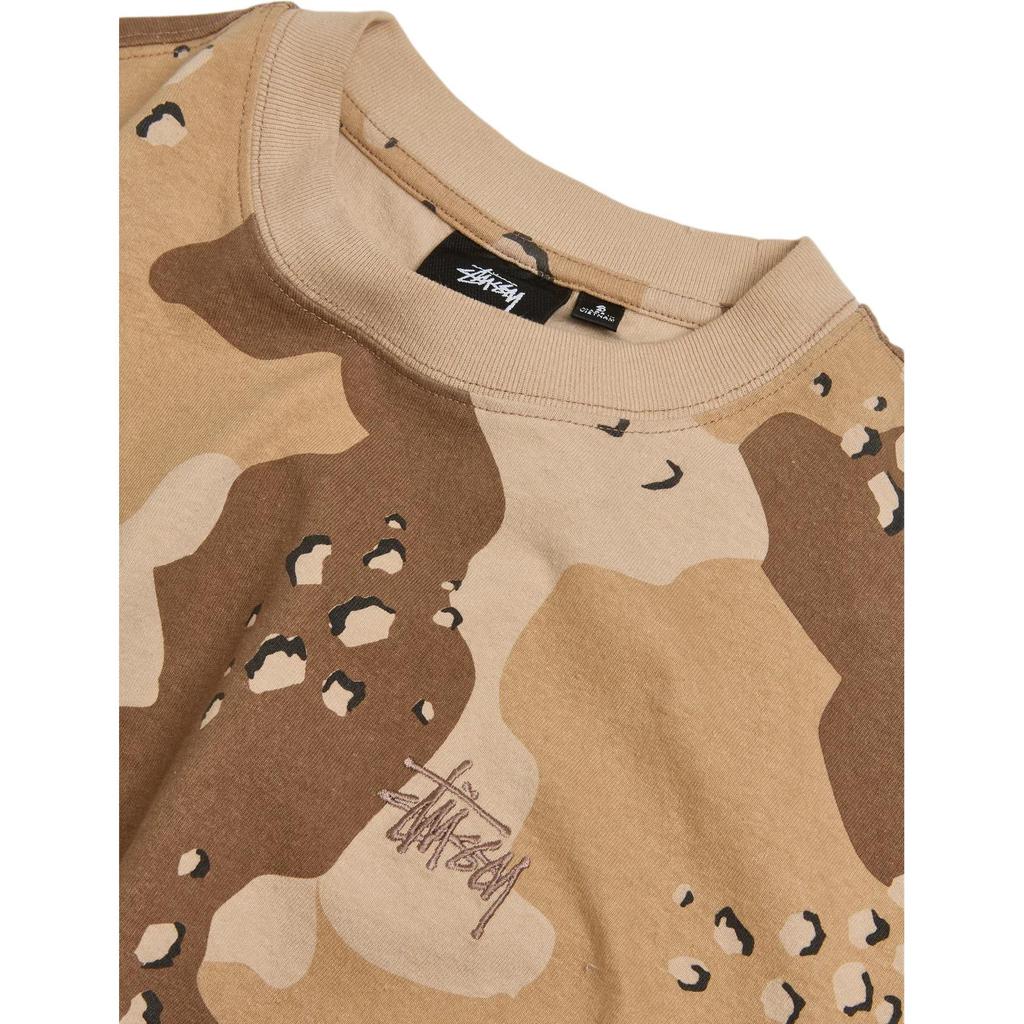 Stussy FW24 Classic Loose Comfortable Embroidered Logo Crew Neck Pullover Fashion Long Sleeve American Vintage Summer Casual T-Shirt 1140351