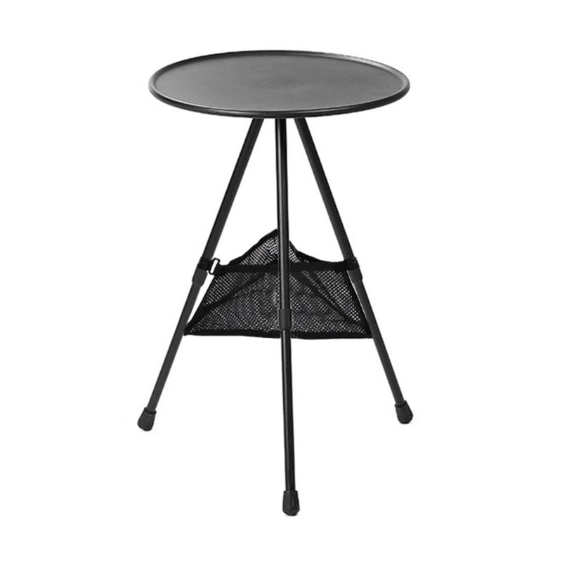 Camping Rundtisch Outdoor Tourist Tragbar Faltbar Leicht Aluminiumlegierung Selbsthebender Tisch Outdoor Zubehör