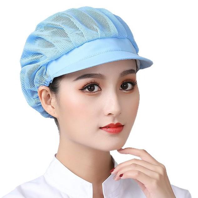 Dustproof Breathable Chef/Waiter Hat - Unisex Sanitary Kitchen Catering Hat