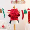 Pet Circle Dog Sweater Small Breeds Puppy Christmas Party Outfit Red Santa Design