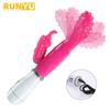 Toys Stimulator Rabbit Butterfly Kiss G-Spot Stimulator Toys Clitorial Vibrator Vibrating Egg Sex Masturbators For Women Adult Sex Toys