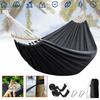 Black Portable Hammock, Outdoor Travel Hammock With Carrying Bag