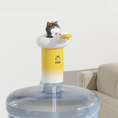 Cartoon Cat Duck Panda USB Rechargeable Electric Water Dispenser Automatic Drinking Fountain Bottle Tap Water Smart Pump