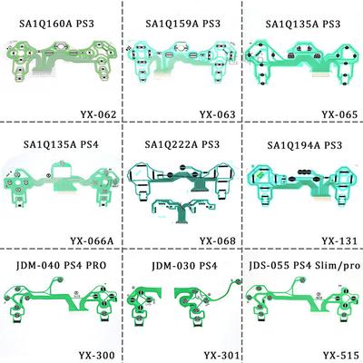 1Pcs SA1Q160A 159A 113A 135A 222A 194A Ribbon Circuit Board Film Joystick Flex Cable Conductive Film For PS3 PS4 Controller