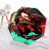 1pc Tanjiro's Determination Demon Slayer Automatic Opening and Closing Umbrella - Small Umbrella Suitable for Various Occasions J094
