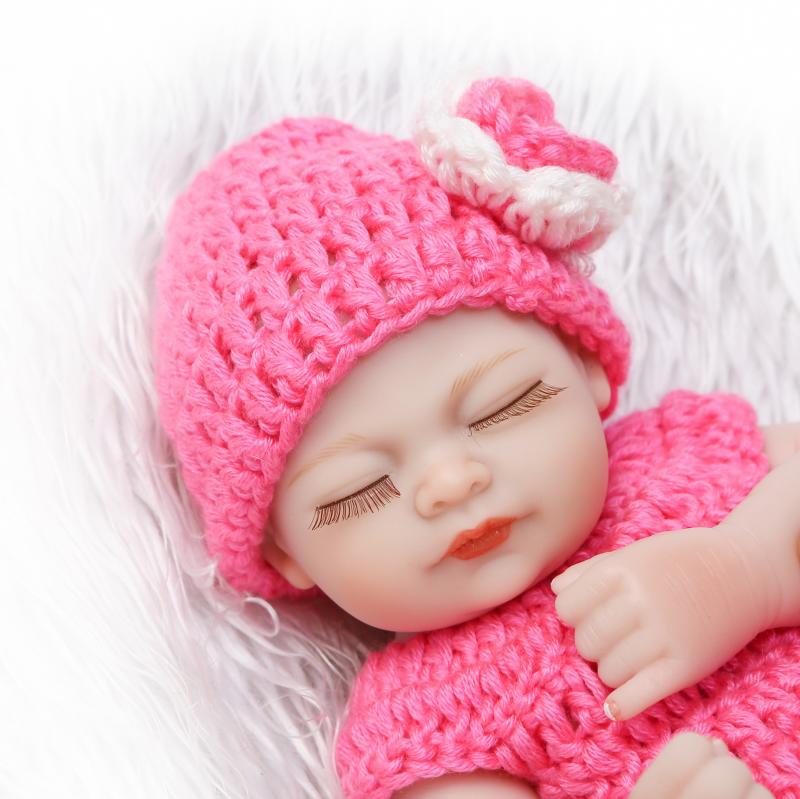 Mini Realistic Premie Baby Doll - Cute Playhouse Toy Gift