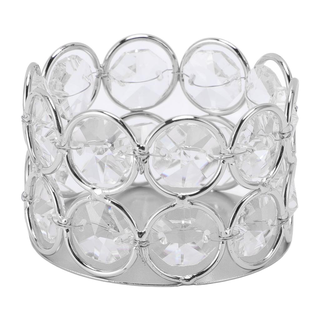 Hollow Candle Holder   Beads Iron Art Decorative Cup for Tealight and Electronic Candles Party Dinner Table