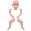 22inch Reborn Baby Doll Lifelike Blank Doll Head Arms Legs Children DIY Toy Baby Doll