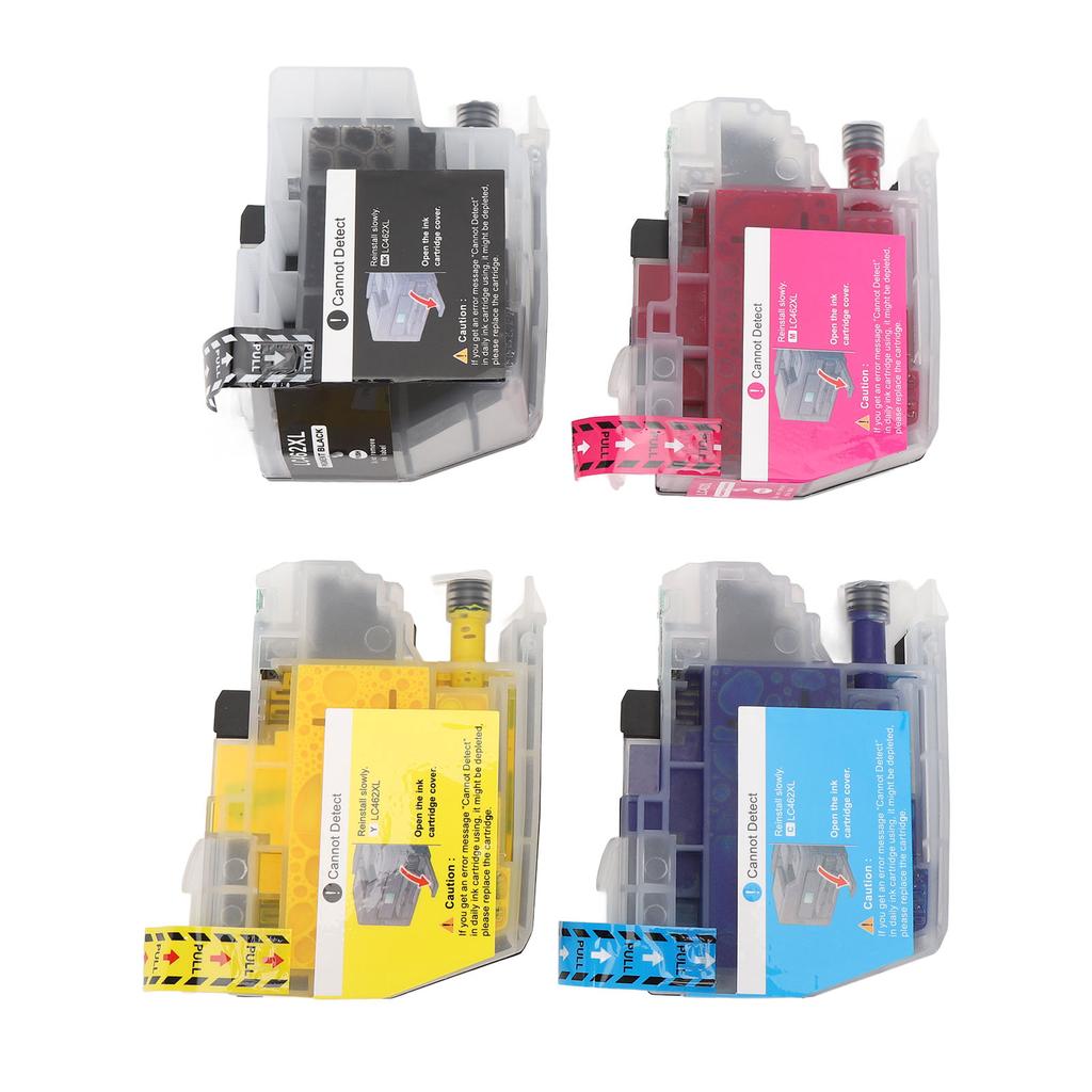 Ink Cartridge Black Blue Red Yellow LC462XL Printer Ink Cartridge Replacement for MFCJ2340DW