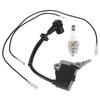 Ignition Coil Module Sparking Plug Fit for Zenoah/Timberpro /Lawnflite Chainsaw Spare Parts