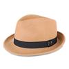 Autunno Inverno Taglia Grande Cappello Fedora da Gentleman in Lana Uomo Retrò Britannico Spesso Caldo Bordo Arrotolato Cappello in Feltro Versatile Casual Cappello Jazz Regali