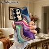 Phone Case: 2D Flat Samsung Galaxy A34 A35 M05 M06 S20 S22 S21 FE Plus 5G Protective Case, Couples Style, Rainbow Gold, Christmas and Halloween Gift