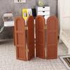 1:12 Scale Furniture Miniature Folding Screen Room Divider For Doll House With Hinged Panels And Simulation Design