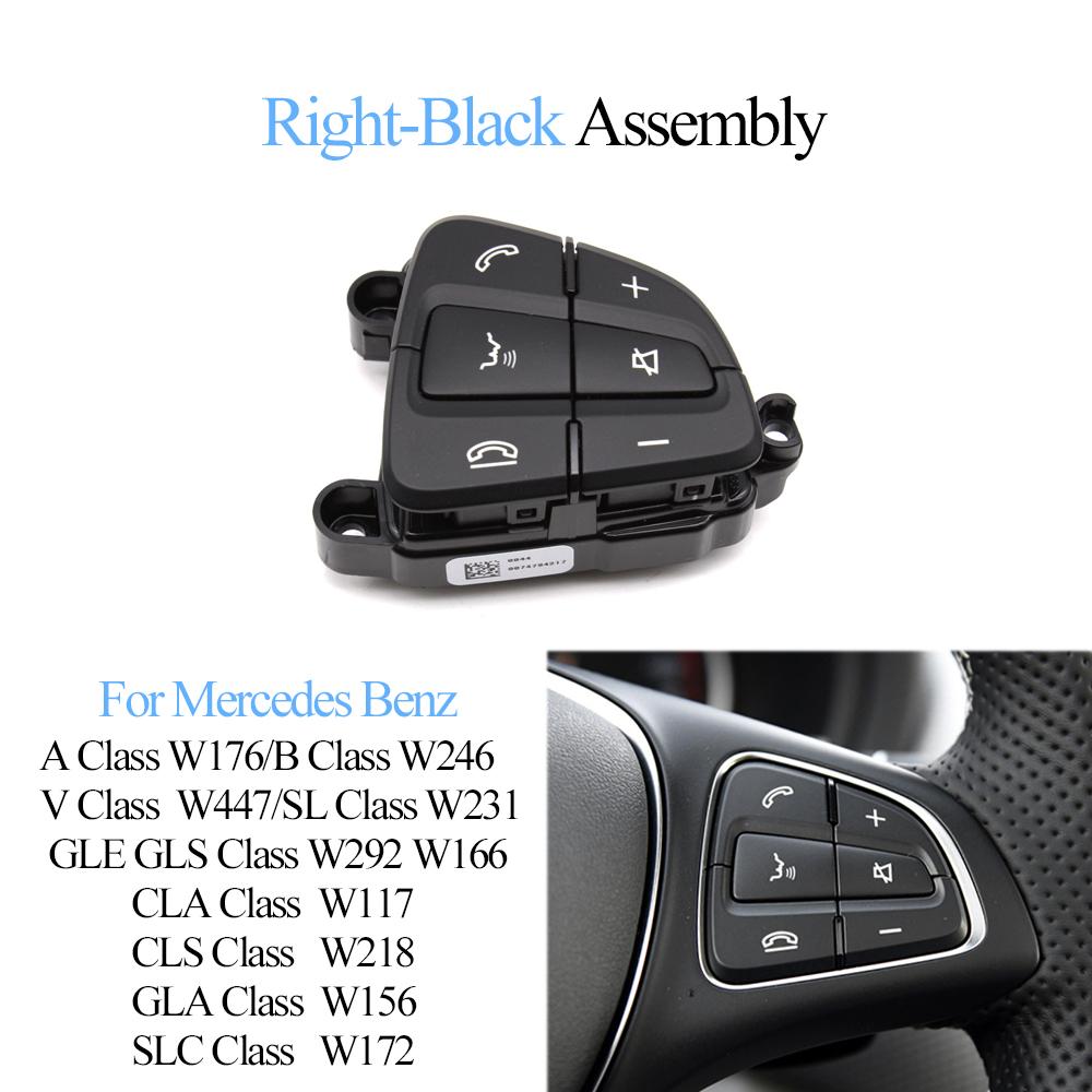 Car Interior Multi-Function Steering Wheel Control Switch Buttons For Mercedes Benz GLS GLE W117 W166 W292 W156 W246 0999050600