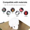 For Anycubic Mega S Build Plate Smooth Textured PEY +PEI Sheet 220x240mm Double Sided Printing Spring Steel Magnetic Print Bed