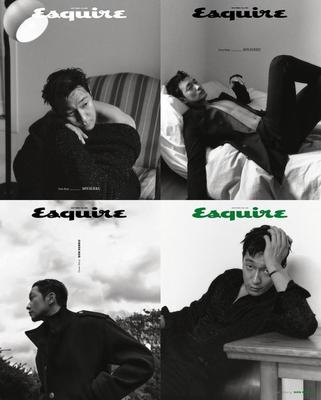 Esquire Korea 2022 Júl Obálka Son Sukku celý časopis, K fashion, K pop