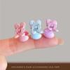 Spiral Design Mini Hair Bands High Elasticity Thin Hair Ties Ponytail Holders  For Toddler Girls