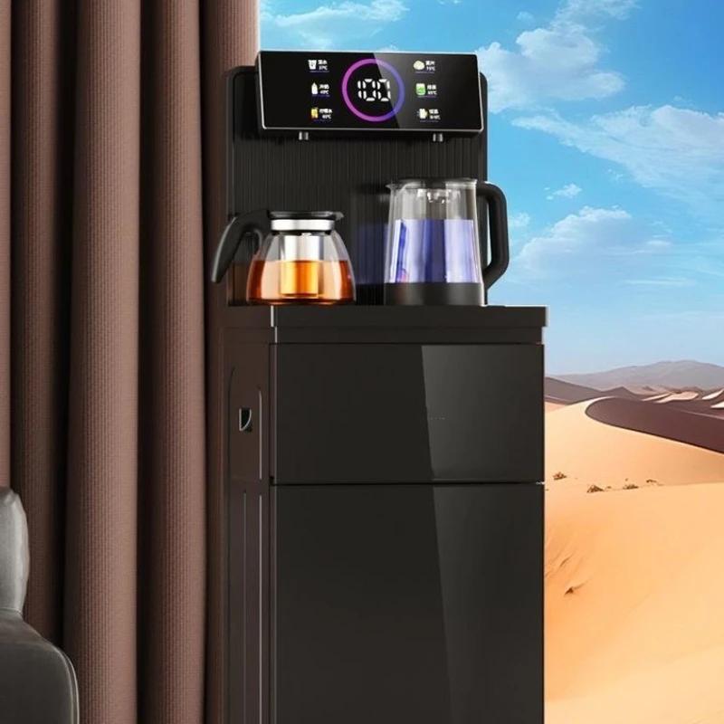 Durable high-end fully automatic dual-purpose vertical water dispenser with touch screen design,used for home,office,school use