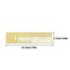 Stencil Ruler Cute Cartoon Metal Portable Offices Supplies Cats Claw Ruler for Christmas Birthdays Holidays Daily Indoor Outdoor