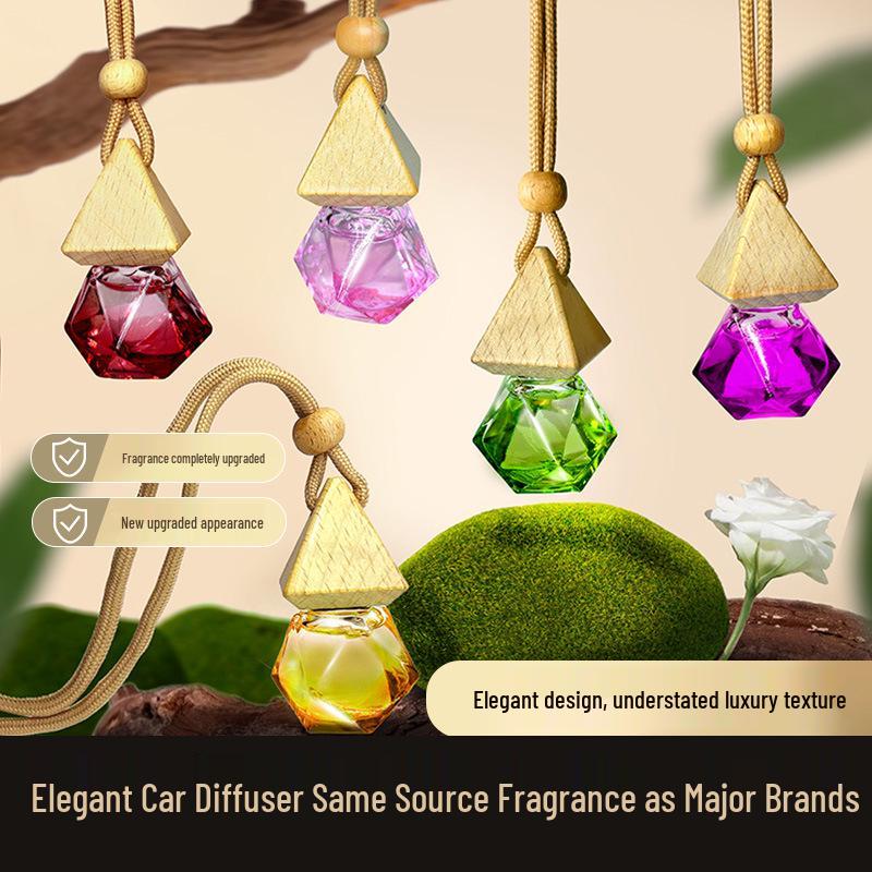 

Gradient Color Car Air Freshener Gift Set - Long-Lasting Fragrance Pendant Decoration Gardenia (Green)