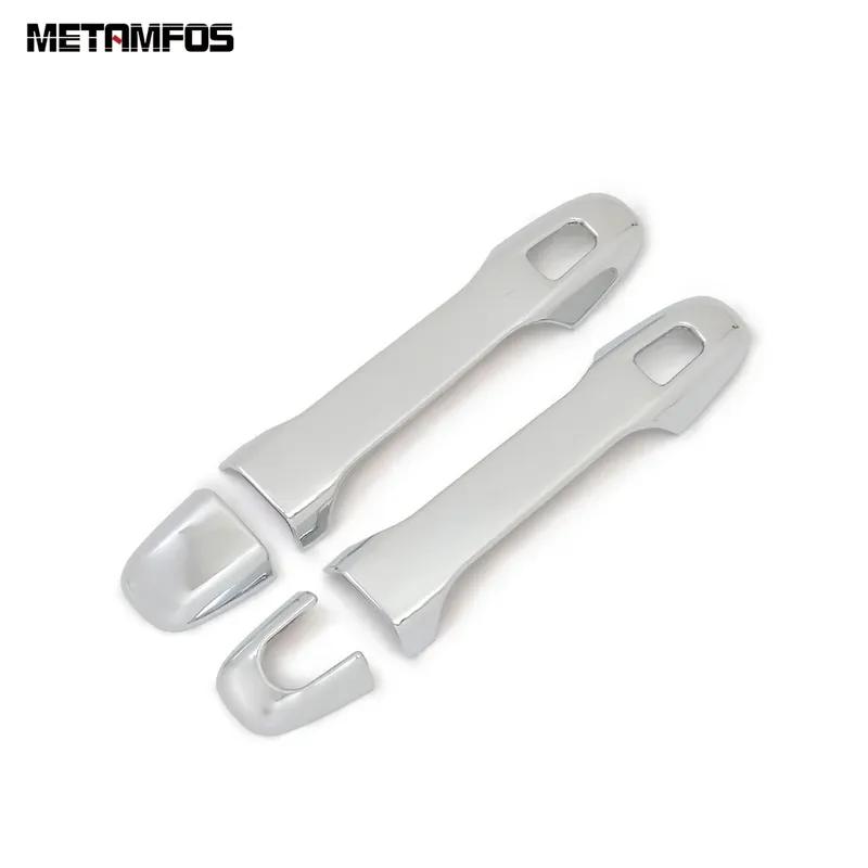 For Toyota CHR C-HR 2016-   Carbon Fiber Side Door Handle Bowl Cover Trim Protector Exterior Accessories Car Styling